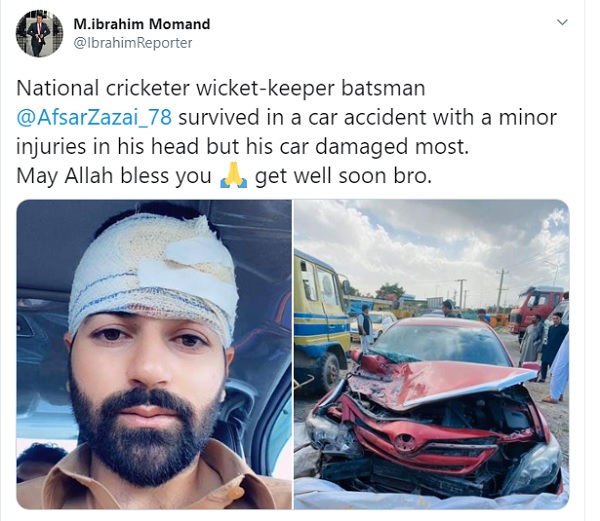 कार की हालत हुई खस्ता-