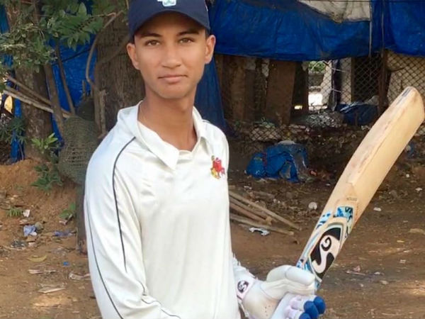 संजय बांगर के बेटे आर्यन बांगर