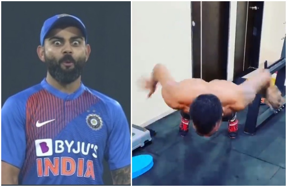 कोहली के जवाब में हार्दिक ने लगाए पहले से भी जबरदस्त पुश-अप्स, नताशा बोलीं- मेरा बेबू सबसे बेस्ट