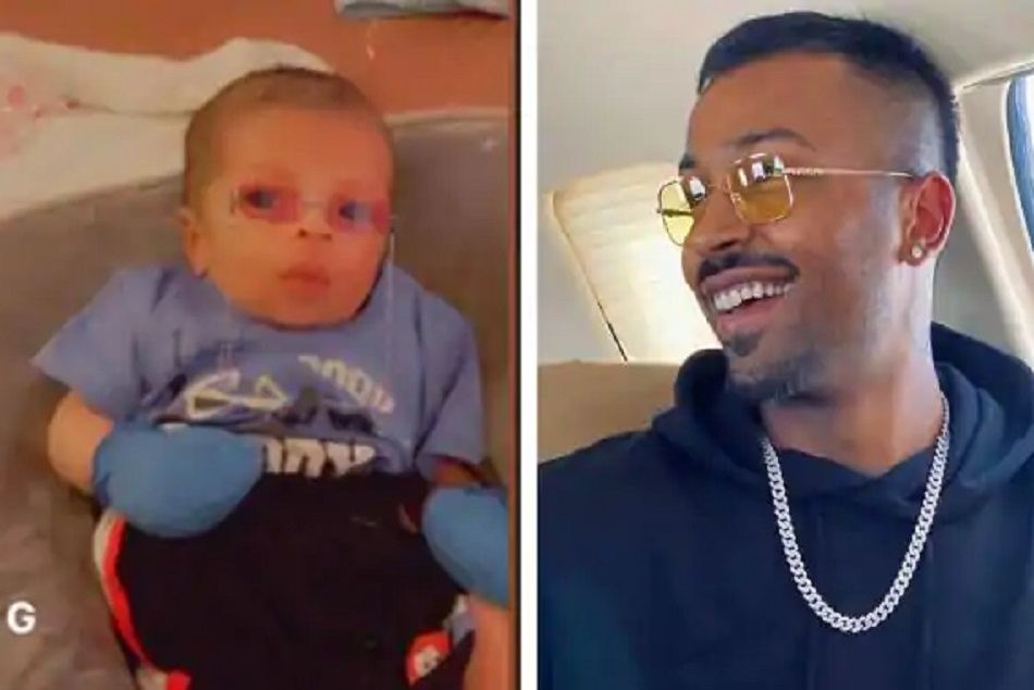 'जैसा बाप वैसा बेटा', हार्दिक पांड्या ने इंस्टाग्राम स्टोरी पर शेयर की बेटे की फोटो