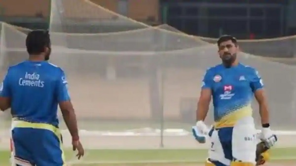 सीएसके के ट्रेनिंग कैम्प की झलक-