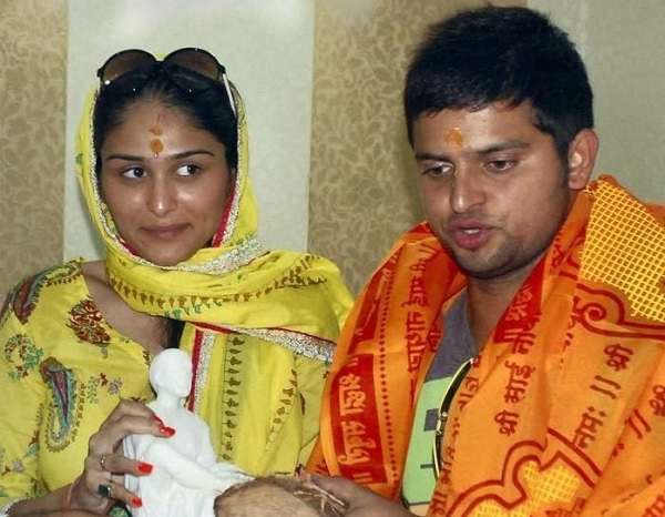 2. सुरेश रैना और पूर्णा पटेल