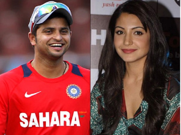 3. सुरेश रैना और अनुष्का शर्मा