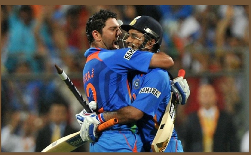 Yuvraj Singh shares special video tweet to MS Dhoni, Watch