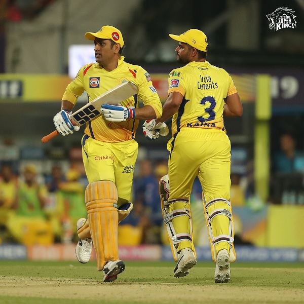 धोनी ने पूरे प्रवाह में बल्लेबाजी की-