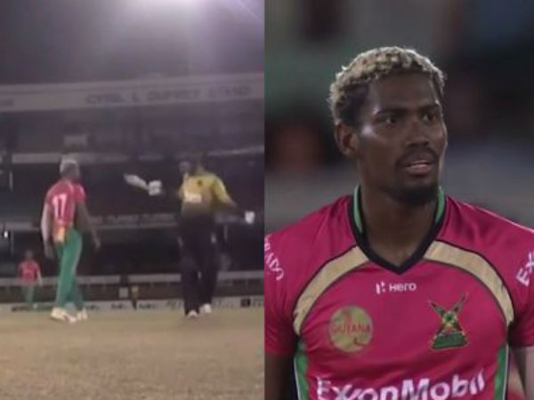 CPL 2020: कीमो पॉल को बल्ला मारने की कोशिश के चलते पाकिस्तानी बल्लेबाज को मिली बड़ी सजा