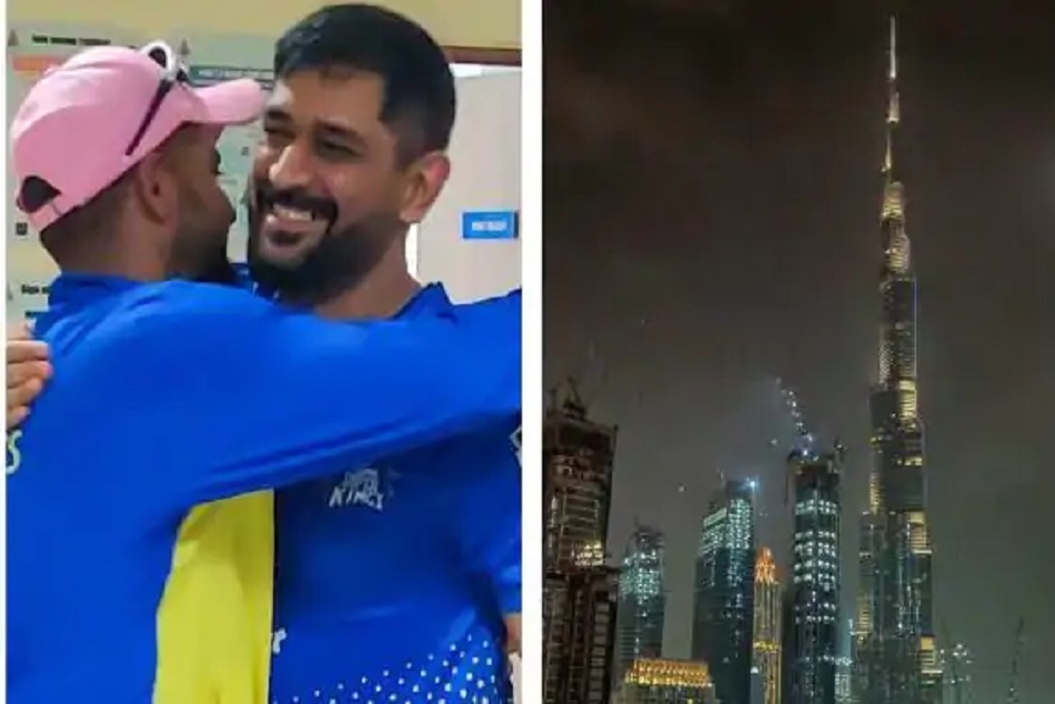 IPL 2020: 'ताज दुबई' में ठहरी है यैलो आर्मी, कमरों से दिखता है 'बुर्ज खलीफा' (VIDEO)