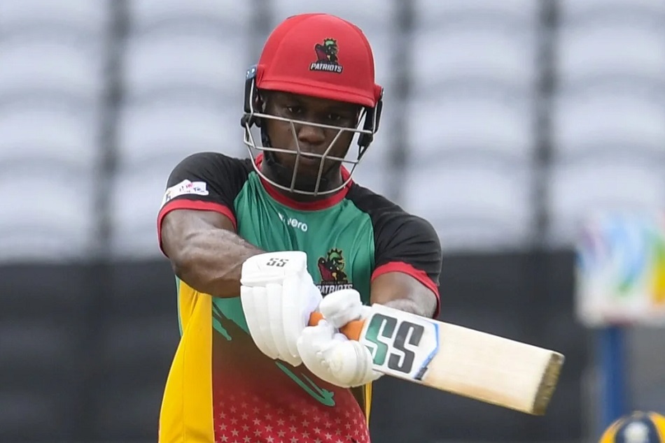 CPL 2020 : इविन लुईस ने खेली धमाकेदार पारी, छक्कों की बरसात करते हुए जड़े 89 रन