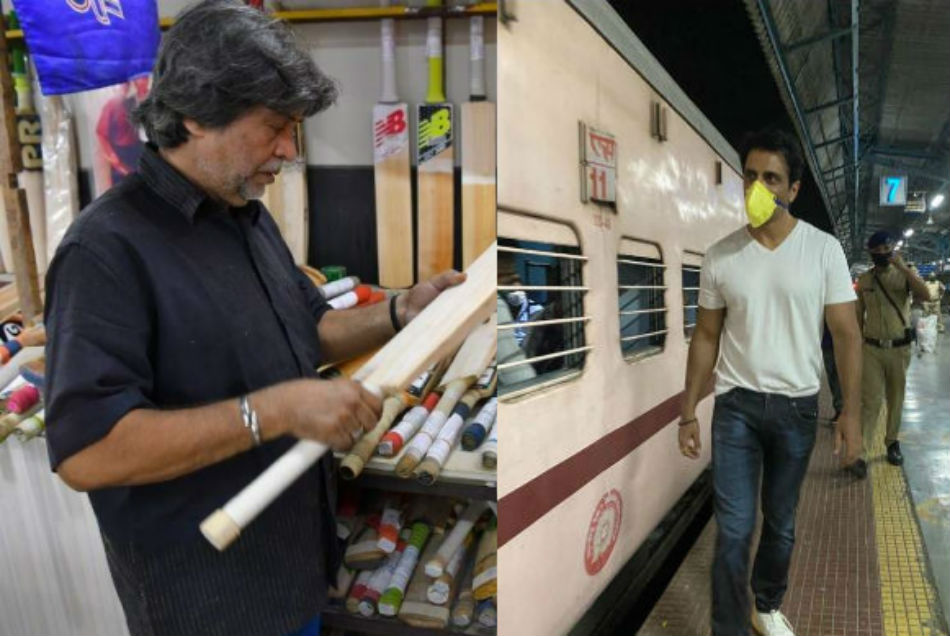 सचिन-विराट का बैट बनाने वाले कारीगर की मदद के लिये सामने आये सोनू सूद, कहा- ढूंढो पता