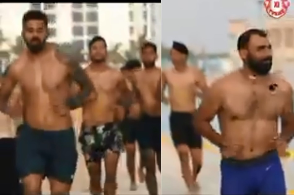 IPL 2020: ट्रेनिंग के बीच किंग्स इलेवन पंजाब के खिलाड़ियों ने 'बीच' पर की मस्ती- VIDEO