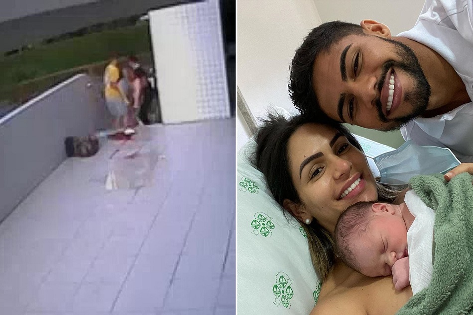 अद्भुत क्षण, फुटबाॅलर ब्रायन ने पत्नी की डिलिवरी में की मदद