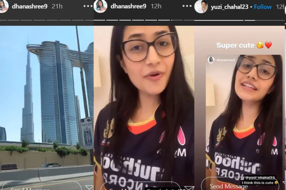 दुबई पहुंचीं युजवेंद्र चहल की मंगेतर धनाश्री वर्मा, VIDEO शेयर कर किया RCB को चियर