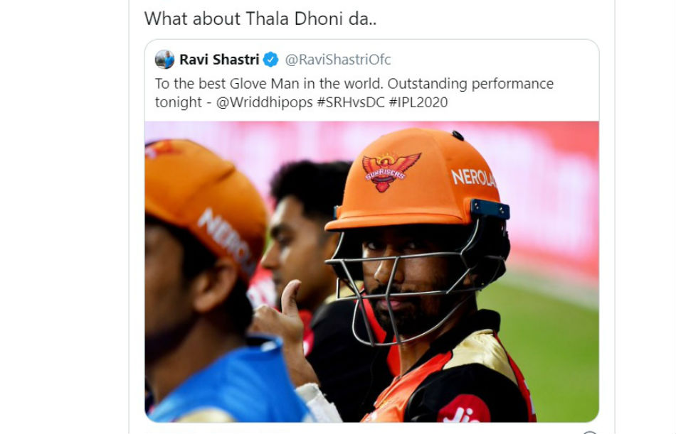 साहा की तारीफ शास्त्री को पड़ी भारी, लोगों ने लगा दी क्लास