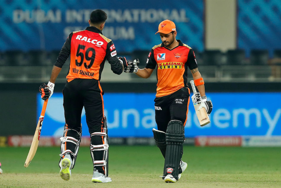 SRH vs RR: पांडे-शंकर की पारी के दम पर जीती हैदराबाद, राजस्थान को 8 विकेट से रौंदा