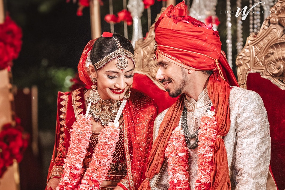 युजवेंद्र चहल ने धनश्री से की शादी, सामने आईं खूबसूरत तस्वीरें