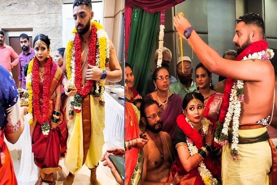 वरुण चक्रवर्ती ने अपनी गर्लफ्रेंड के साथ रचाई शादी, सामने आई तस्वीरें