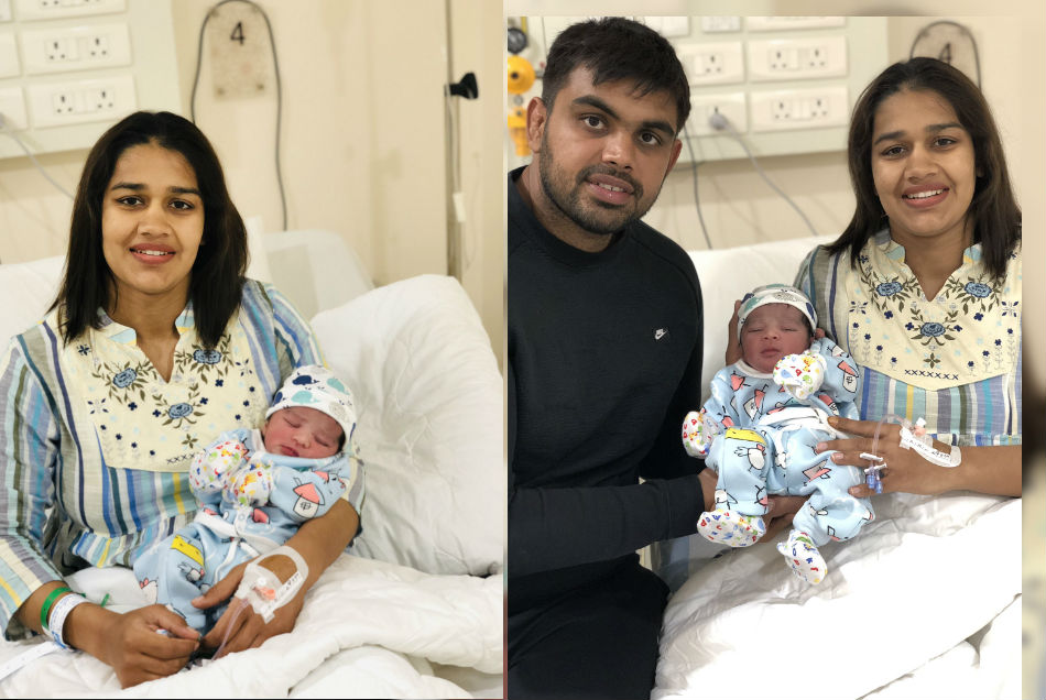 मां बनी पहलवान बबीता फोगाट, सोशल मीडिया पर शेयर की बेटे की तस्वीर