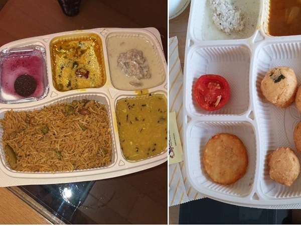 ज्यादातर परोस रहे थे चावल