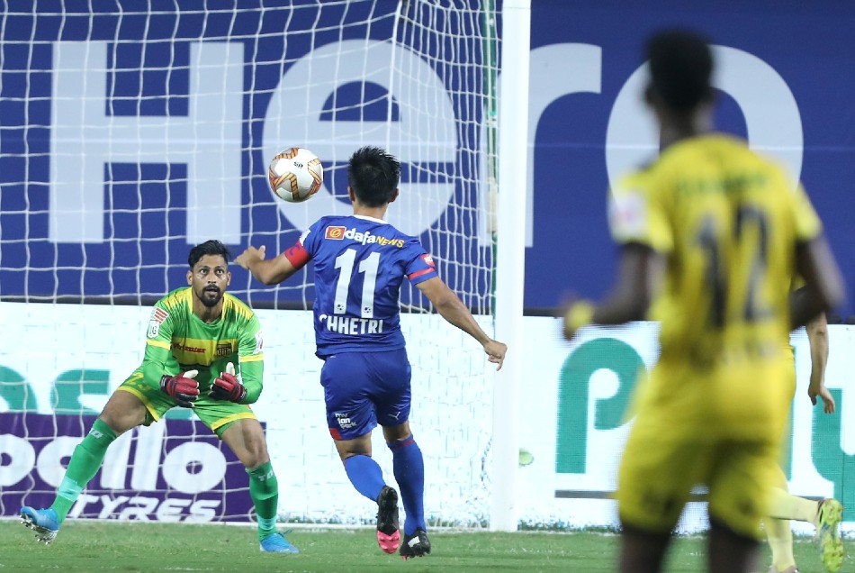 ISL 2020-21: पहले हाफ में पिछड़ने के बाद हैदराबाद की जबरदस्त वापसी, बेंगलुरू को ड्रॉ पर रोका