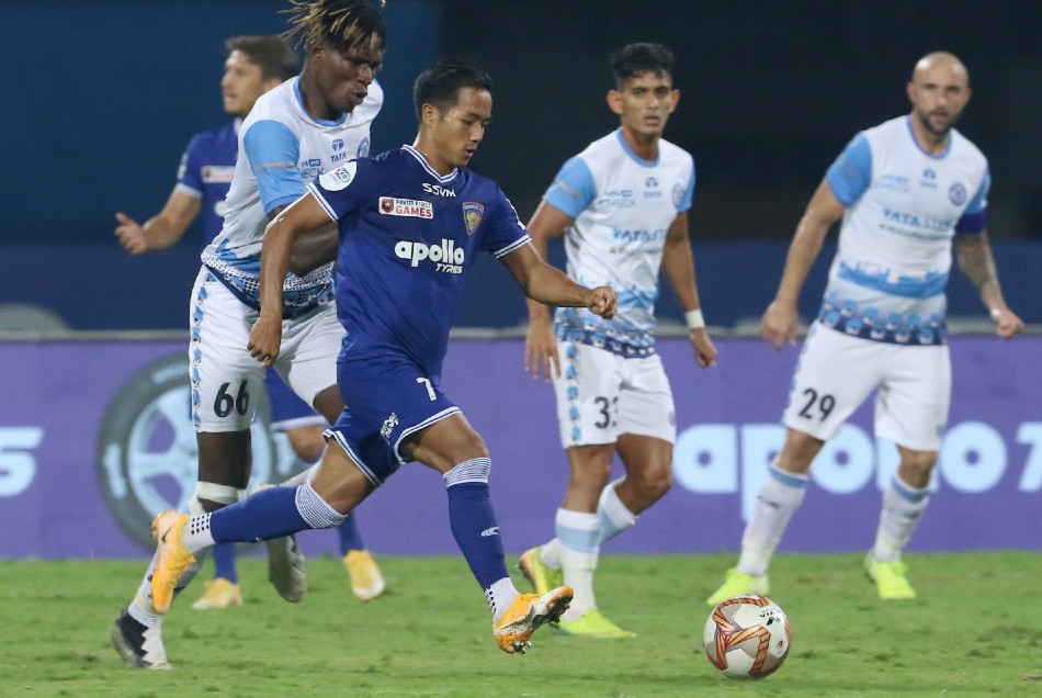 ISL 2020-21: खुद के पोस्ट में गोल मार कर हारा चेन्नई, प्लेऑफ के लिये जमशेदपुर की उम्मीदें बरकरार
