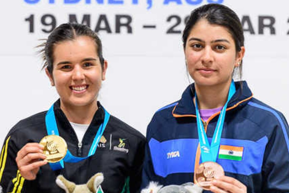 ISSF World Cup की मेडल तालिका में टॉप पर पहुंचा भारत, जीता तीसरा गोल्ड