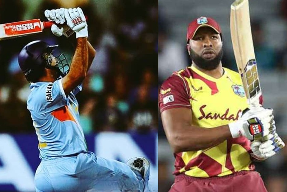 युवराज ने पोलार्ड को दी 6 छक्के जड़ने पर खास अंदाज में बधाई, नाम किया खास रिकॉर्ड