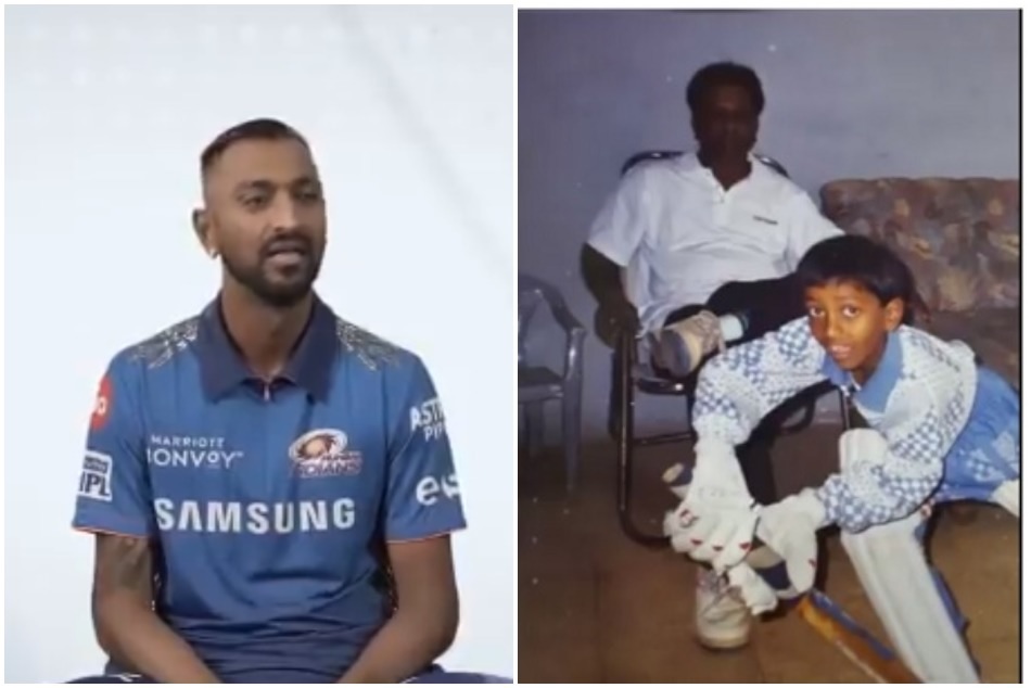 IPL 2021: क्रुणाल पांड्या फिर हुए भावुक, निधन से 2 दिन पहले ही पिता ने कर दी थी ये भविष्यवाणी