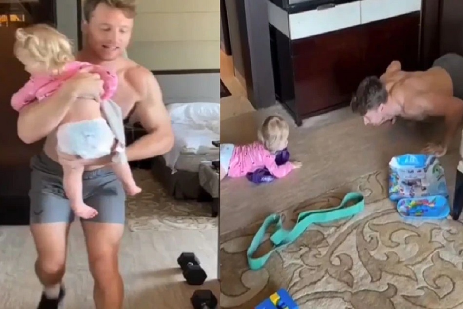 IPL 2021: जोस बटलर ने 2 साल की बेटी की मदद से शुरू की तैयारी, दिल छू लेगा वीडियो