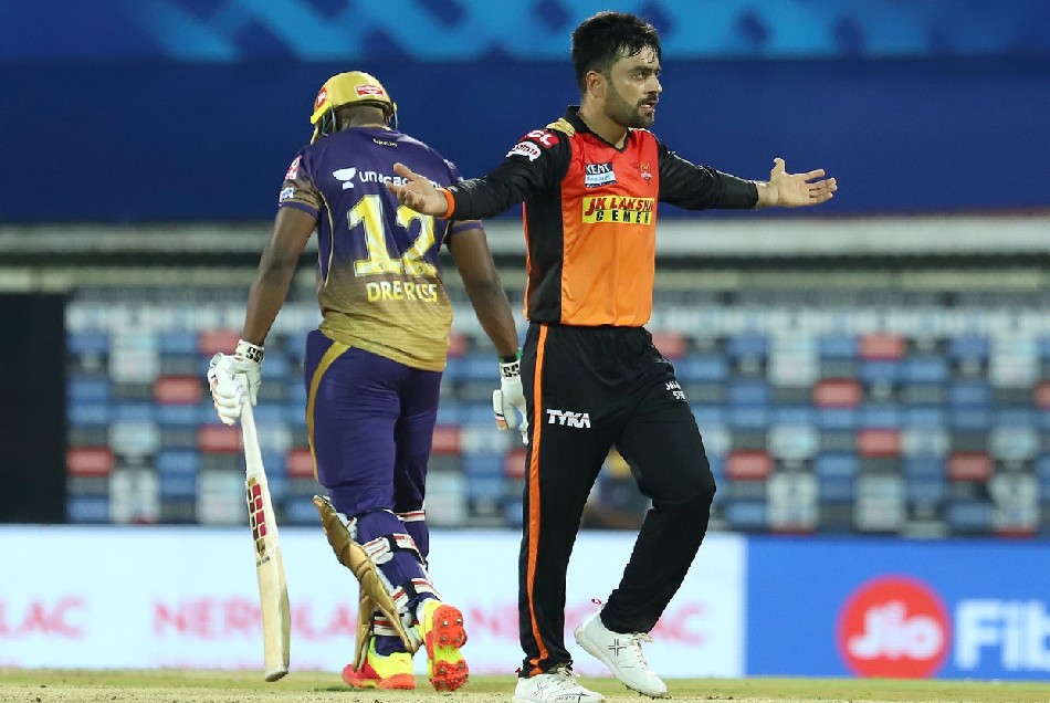 SRH vs KKR: जारी है रसेल-शुबमन की खराब फॉर्म, राशिद खान ने भेजा पवेलियन