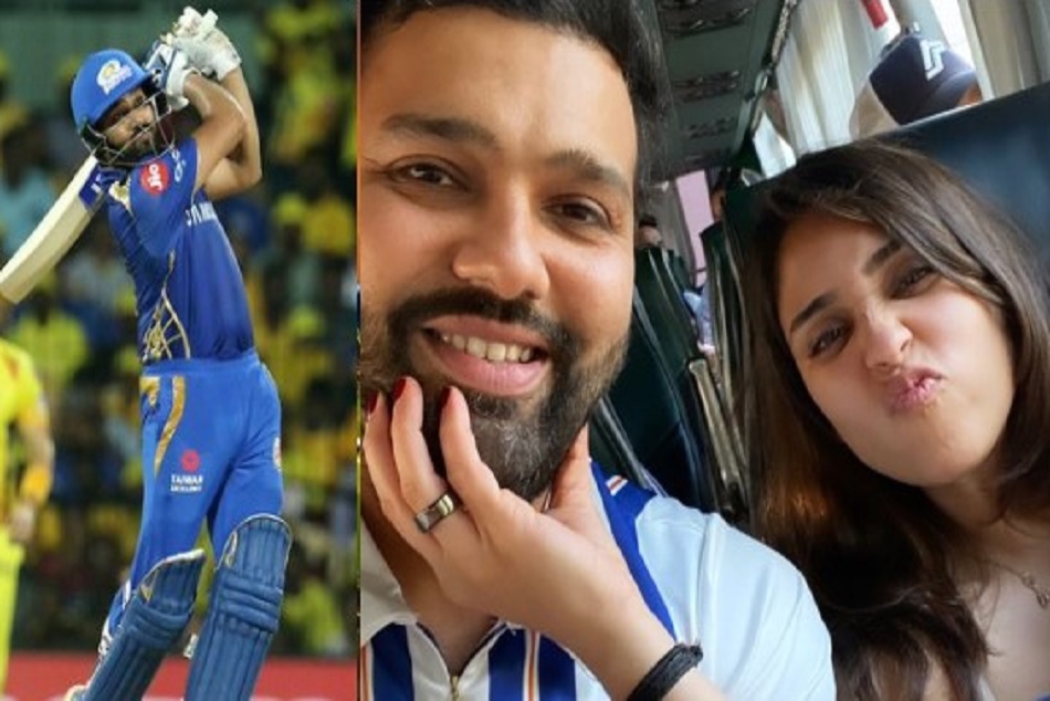 IPL से पहले रोहित का रोमांटिक अंदाज, पत्नी के साथ ली 'सुपरक्यूट फोटो'