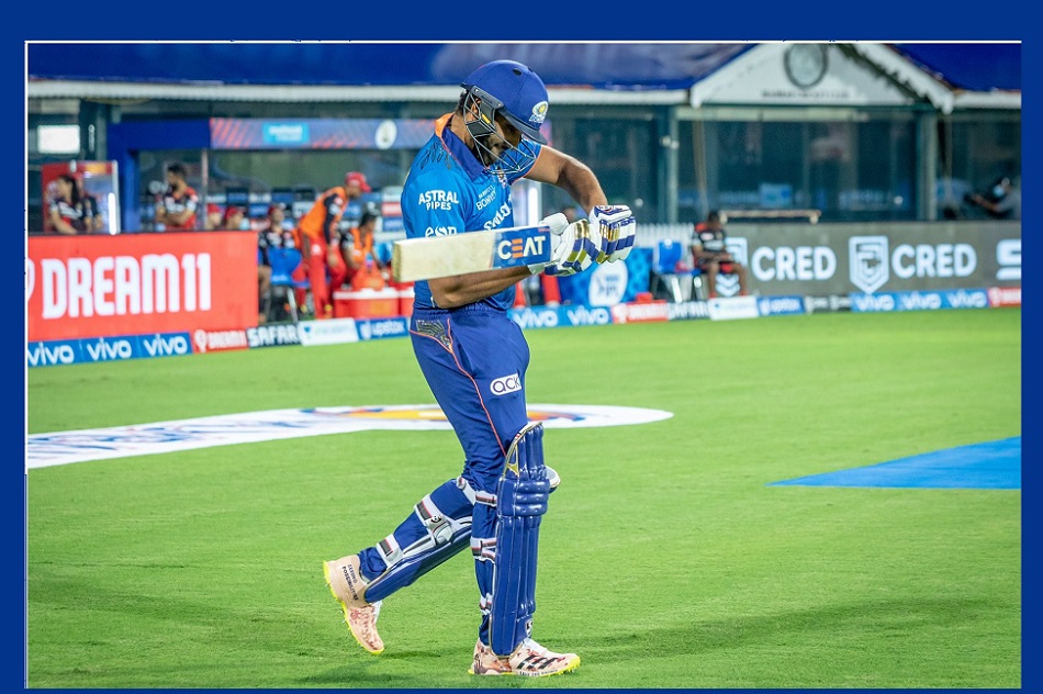 IPL 2021 के पहले मैच के दौरान रोहित शर्मा ने अपने जूते पर क्या लिखा?