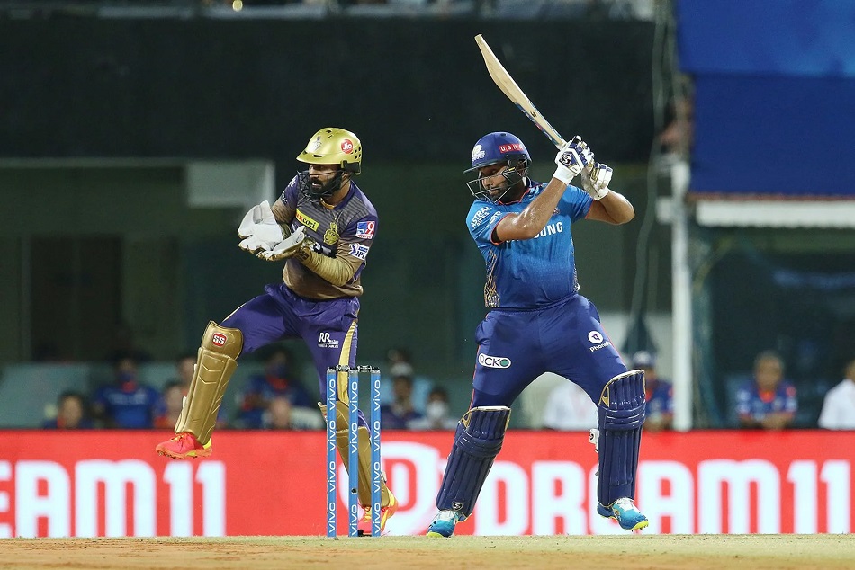 MI vs KKR : रोहित शर्मा अर्धशतक बनाने से चूके, लेकिन वार्नर और धवन को पछाड़ा