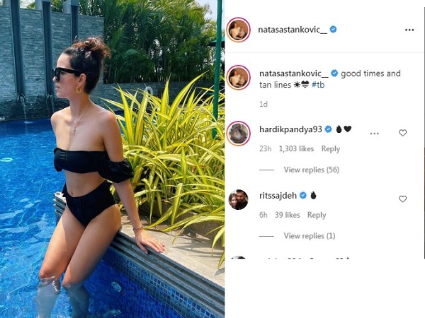 उम्र में पांड्या से बड़ी हैं नताशा