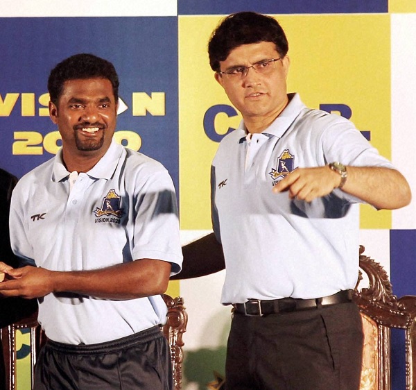 मुथैया मुरलीधरन पर हावी हो गए दादा-