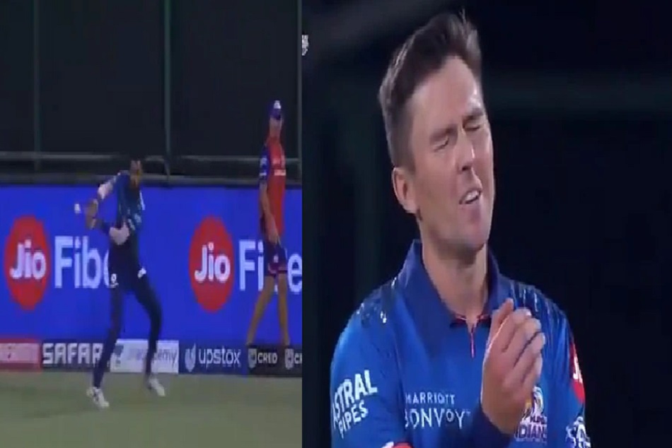 क्रुणाल पांड्या पर गुस्सा हुए ट्रेंट बोल्ट, बाउंड्री पर नहीं रोक पाए चाैका, देखें वीडियो