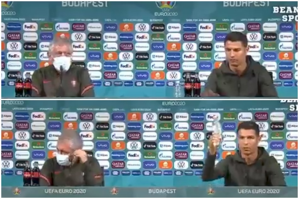 प्रेस कॉन्फ्रेंस से रोनाल्डो ने हटाई कोका-कोला की बोतल, कोच सिर खुजाते रह गए- VIDEO वायरल