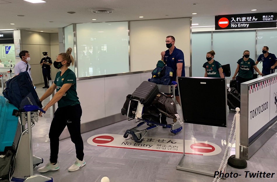 जापान में पहुंचा खिलाड़ियों का पहला दल, ऑस्ट्रेलियाई सॉप्टबॉल टीम की ओलंपिक के लिए एंट्री