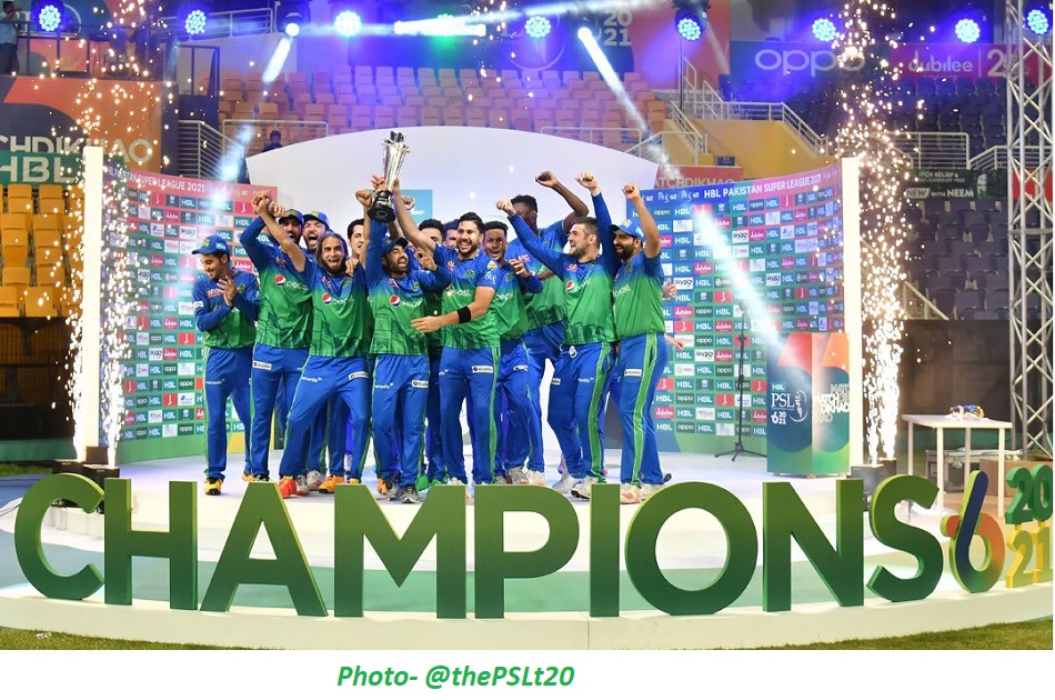 PSL: मुल्तान सुल्तान्स ने पेशावर जाल्मी को हराकर जीता पहला पीएसएल खिताब