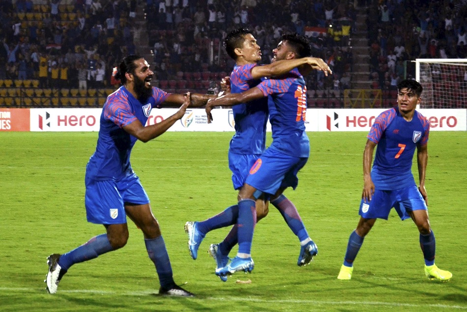FIFA WC Qualifiers: सुनील छेत्री ने लियोन मेसी को पछाड़ा, भारत ने बांग्लादेश पर दर्ज की जीत