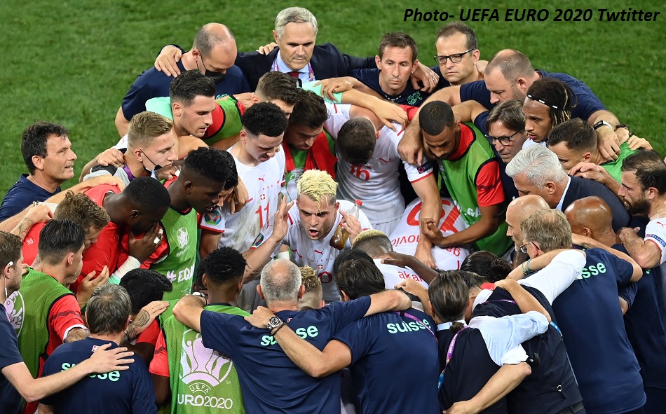 Euro 2020: स्विट्जरलैंड फुटबॉल के लिए यादगार दिन, फ्रांस को मात देकर क्वार्टर फाइनल में जगह बनाई