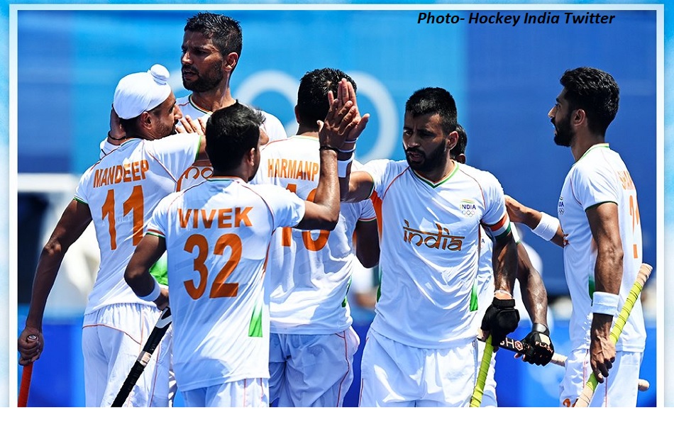 टोक्यो ओलंपिक में भारतीय पुरुष हॉकी की जीत से शुरुआत, न्यूजीलैंड को 3-2 से हराया