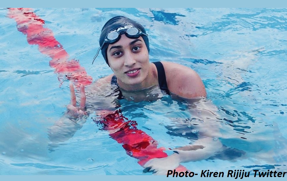 बैकस्ट्रोक तैराक माना पटेल Tokyo Olympics के लिए क्वालिफाई करने वाली पहली भारतीय महिला बनीं