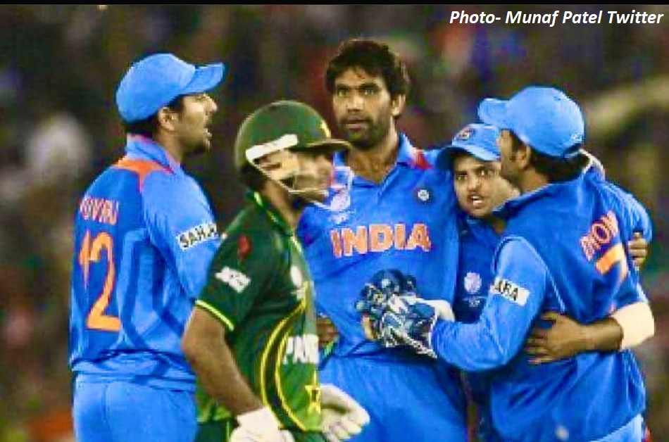 मुनाफ पटेल ने बताया 2011 WC सेमीफाइनल में हफीज को आउट करने के बाद उन्होंने क्या कहा
