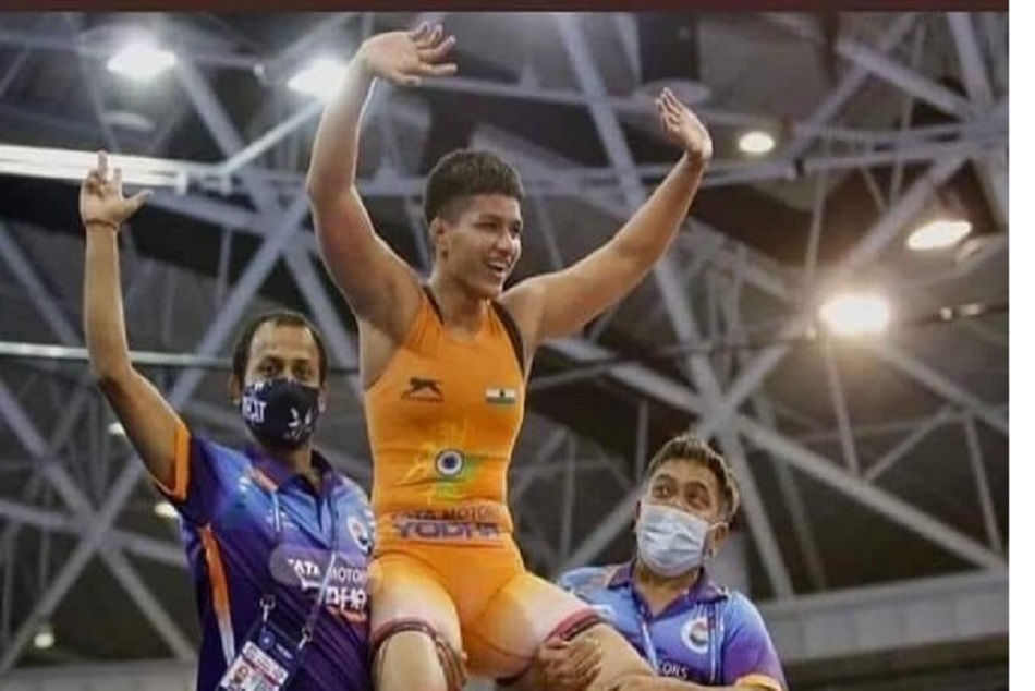 प्रिया मलिक ने कुश्ती में जीता गोल्ड मेडल, बधाई देने में लोग कर बैठे बड़ी गलती