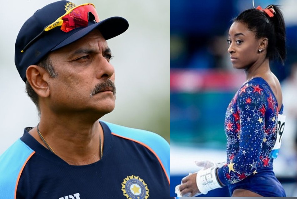 Tokyo 2020: अमेरिकी जिमनास्ट के समर्थन में आये रवि शास्त्री, कहा- किसी को भी सफाई देने की जरूरत नहीं