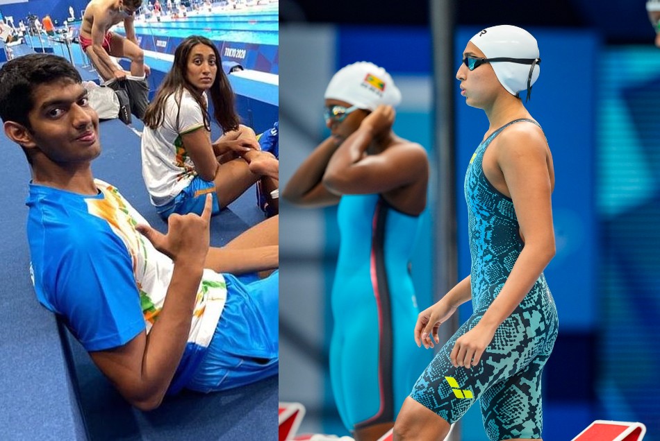 Tokyo 2020: स्विमिंग में खत्म हुआ माना पटेल-श्रीहरि नटराज का सफर, सेमीफाइनल में जगह बनाने में रहे नाकाम