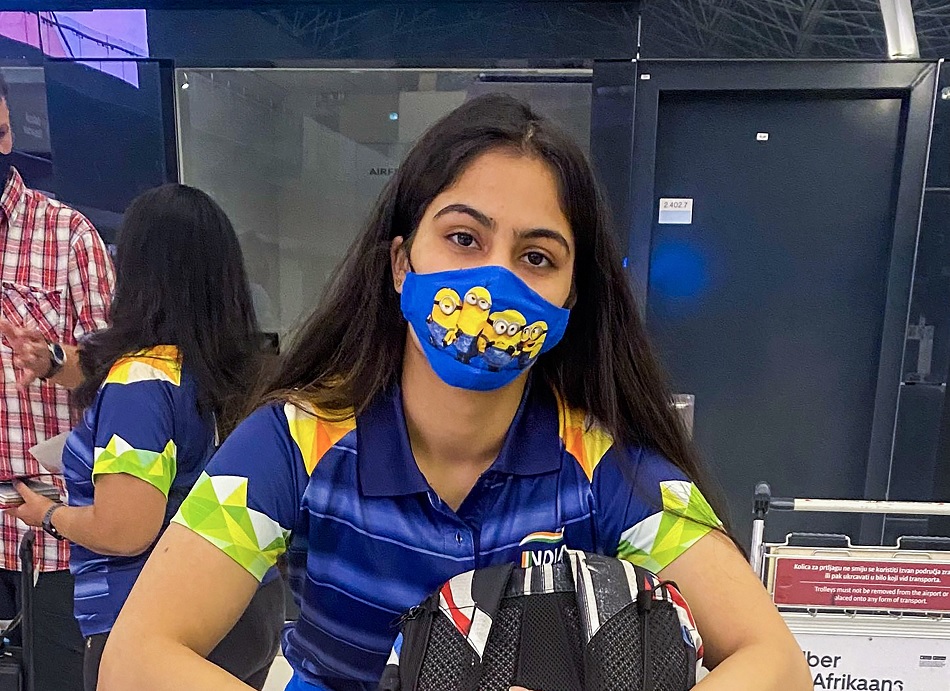 खाली हाथ लौटीं मनु भाकर ने दिल्ली आकर बताया दुख, जसपाल राणा को भी बताया हार का जिम्मेदार