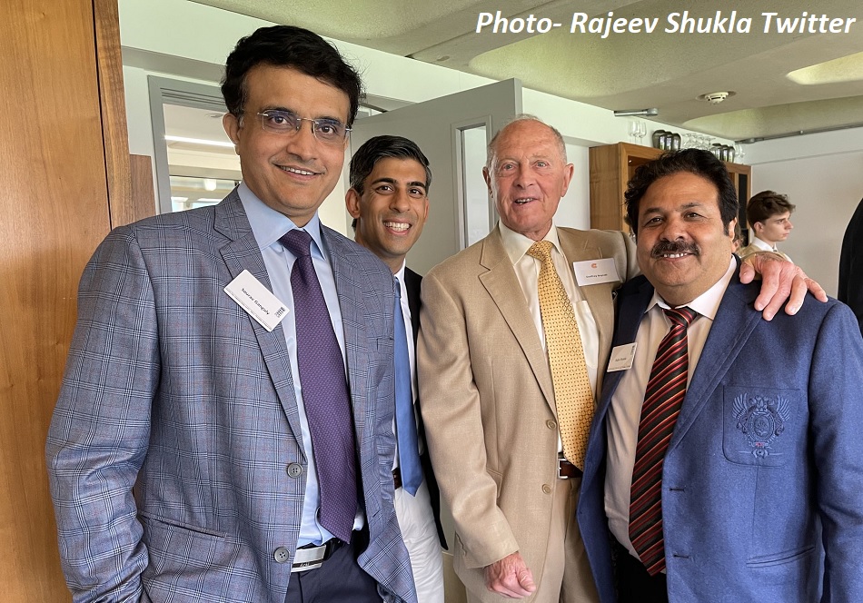 ECB के साथ बात करने के लिए सौरव होंगे यूके के लिए रवाना, रिशेड्यूल मैच पर होगी चर्चा