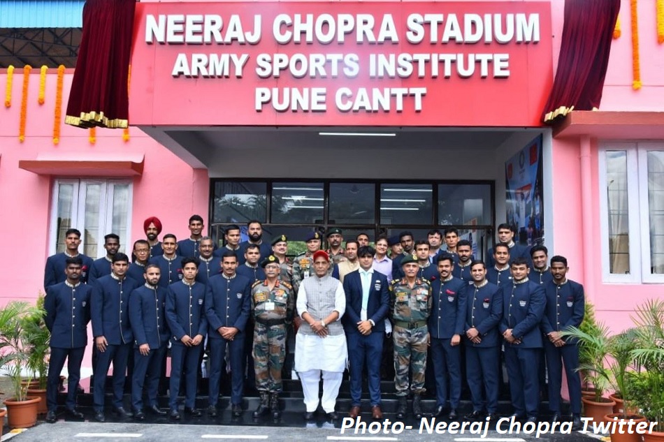 नीरज चोपड़ा के ऊपर रखा गया पुणे के आर्मी स्पोर्ट्स इंस्टीट्यूट का नाम