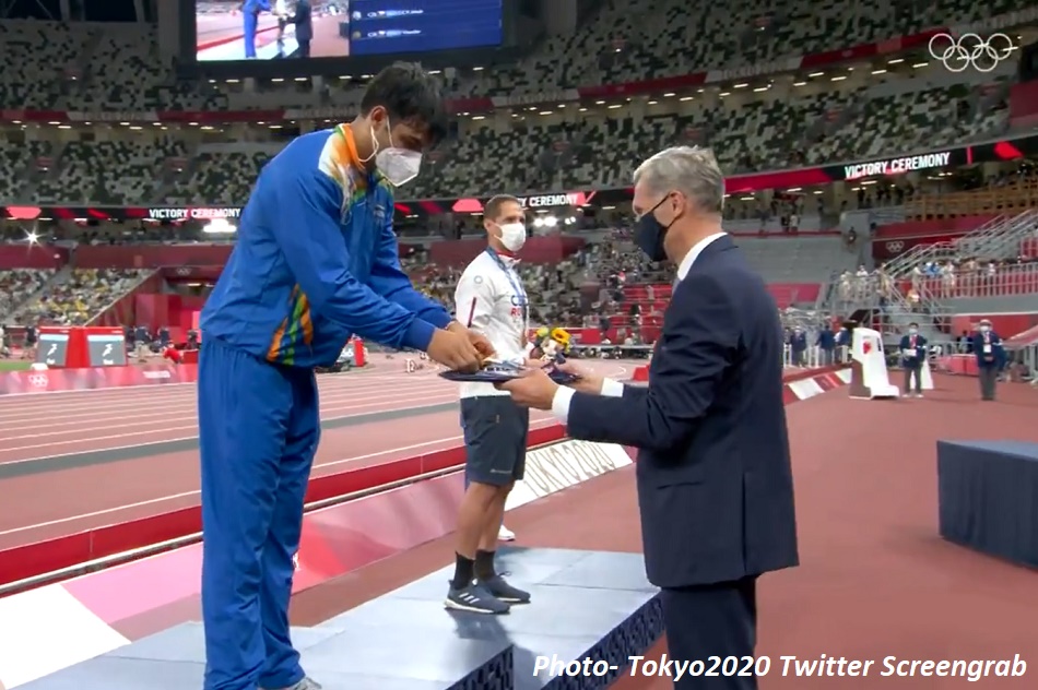 Tokyo 2020: Neeraj Chopra shares his emotions during national anthem, dedicated medal to Milkha singh, PT Usha